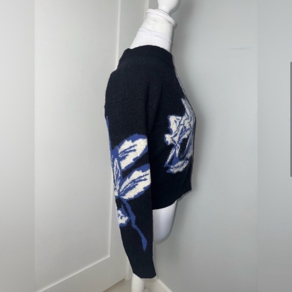 Veronica Beard Ayala Intarsia Pullover Sweater/Small - Picture 5 of 10